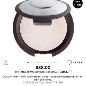 BECCA skin perfector highlight - pearl